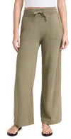 Eberjey Recycled Sweater Pants Moss In Moss