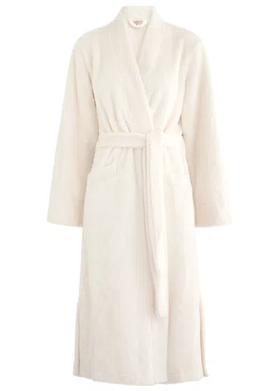 Eberjey Renew Plush Faux Fur Robe In Ivory