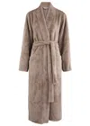 Eberjey Renew Faux-fur Robe In Light Brown