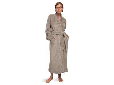 Eberjey Renewplush Long Robe In Brown