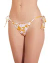 Eberjey Retro Floral Sadie Bikini Bottom In Multi