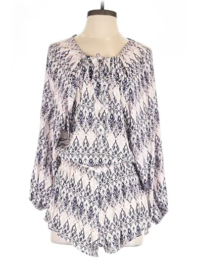 Pre-owned Eberjey Romper In Ivory