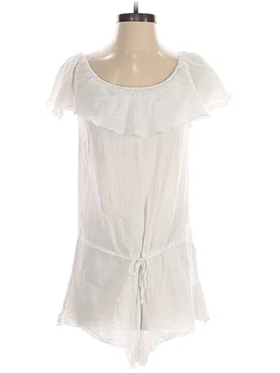 Pre-owned Eberjey Romper In White
