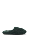 Eberjey Sherpa Slipper In Green