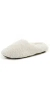 Eberjey Sherpa Slippers Ivory In White