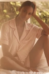 Eberjey Short-sleeve Shorts Pajama Set In Neutral