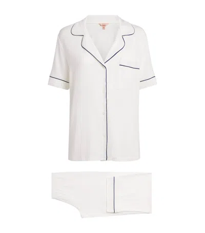 Eberjey Short-sleeve Gisele Pyjama Set In Multi