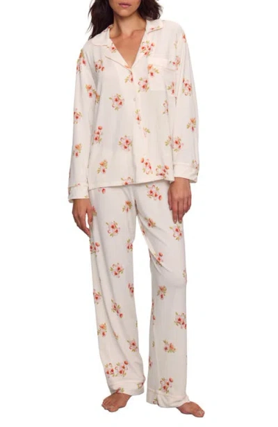 Eberjey Sleep Chic Jersey Knit Pajamas