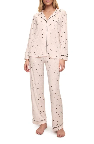 EBERJEY EBERJEY SLEEP CHIC JERSEY KNIT PAJAMAS