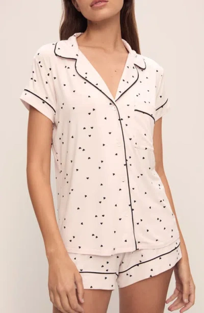 EBERJEY EBERJEY GISELE PRINTED SHORT PAJAMAS