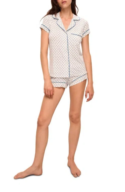 EBERJEY EBERJEY GISELE PRINTED SHORT PAJAMAS