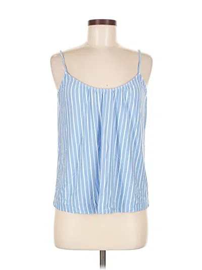 Pre-owned Eberjey Sleeveless Blouse In Blue