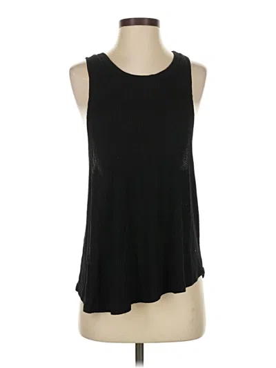Pre-owned Eberjey Sleeveless T-shirt In Black
