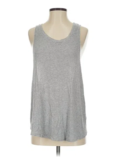 Pre-owned Eberjey Sleeveless T-shirt In Gray