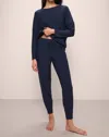 Eberjey Softest Sweats Jogger In Navy In Blue
