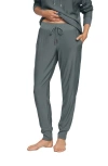 Eberjey Softest Sweats Joggers In Burgundy
