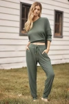Eberjey Softest Sweats Joggers Pants In Green