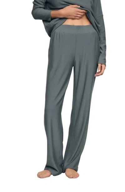 Eberjey Softest Sweats Lounge Pants In Burgundy