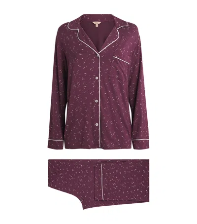 Eberjey Star Print Gisele Pyjama Set In Multi