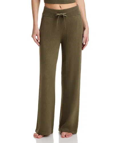 Eberjey Sweater Pants In Green