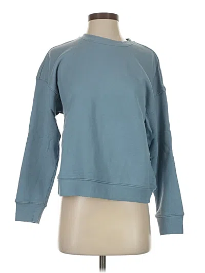 Pre-owned Eberjey Sweatshirt In Blue