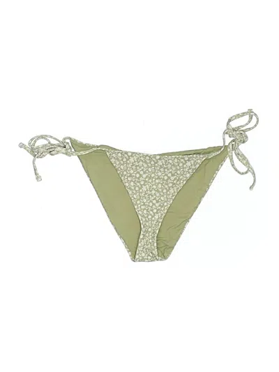 Pre-owned Eberjey Swimsuit Bottoms In Green