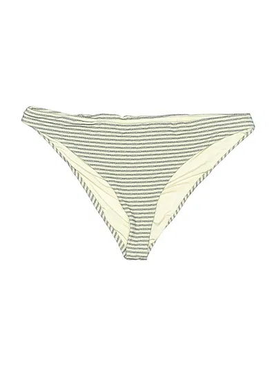Pre-owned Eberjey Swimsuit Bottoms In Ivory