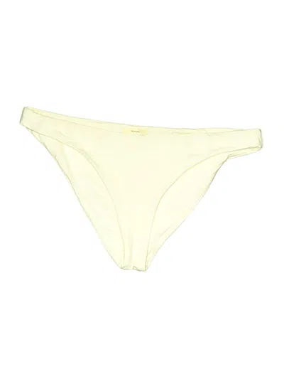 Pre-owned Eberjey Swimsuit Bottoms In Ivory