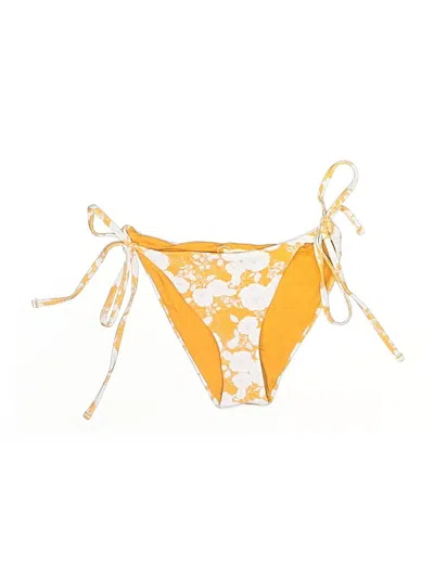 Pre-owned Eberjey Swimsuit Bottoms In Yellow
