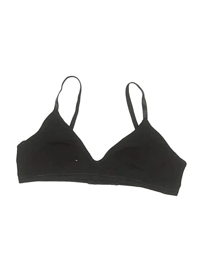 Pre-owned Eberjey Swimsuit Top Black Swimwear