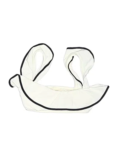 Pre-owned Eberjey Swimsuit Top Ivory Swimwear