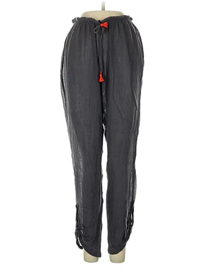 Pre-owned Eberjey Track Pants In Gray