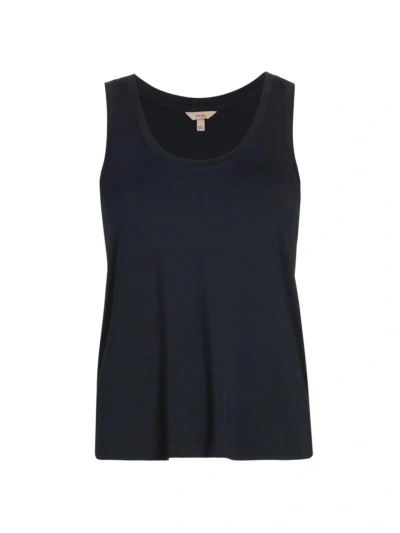 Eberjey Women's Gisele Everyday Scoopneck Tank In Black