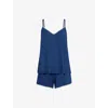 Eberjey Frida Cami Pajamas In Navy/ivory