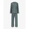 Eberjey Womens  Gisele Printed Stretch-woven Pyjama Set In Multi