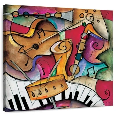 Ebern Designs Abarca Jazz It Up Ii In Brown
