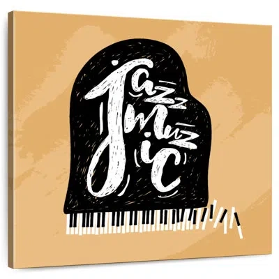Ebern Designs Abarca Jazz Piano In Orange