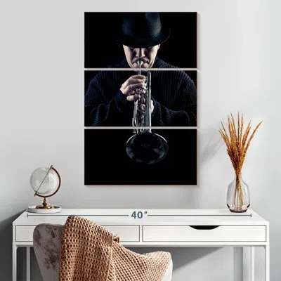 Ebern Designs Abarca Jazz Trumpeter