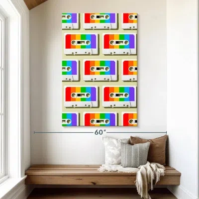 Ebern Designs Abarca Rainbow Mixtapes In Blue