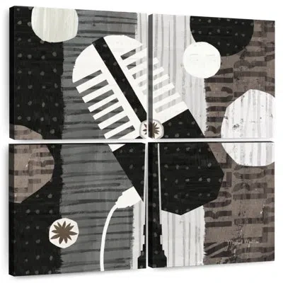 Ebern Designs Abarca Rock N Roll Mic Neutral In Beige