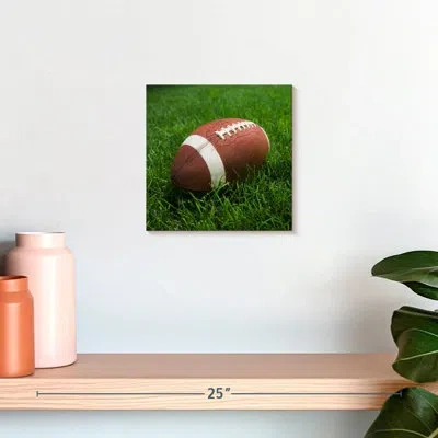 Ebern Designs Arney Football On The Field