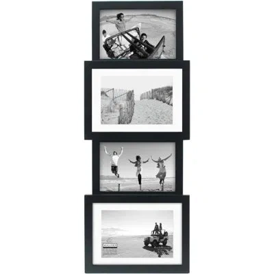 Ebern Designs Bellas 4 Panel 4'' X 6'' Picture Frame In Black