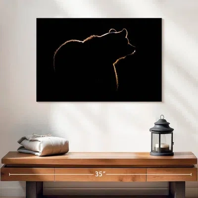 Ebern Designs Brampt Bear Silhouette