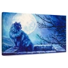 Ebern Designs Brampt Blue Cat In Blue
