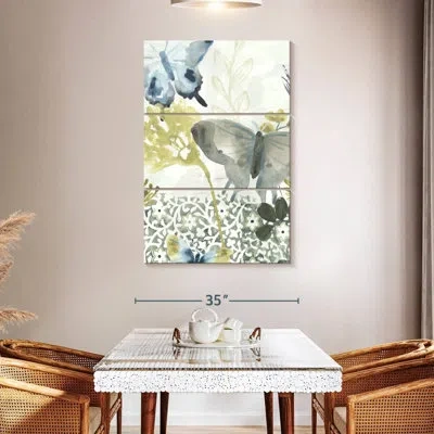 Ebern Designs Brampt Butterfly Concerto I In White