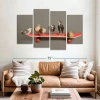 Ebern Designs Brampt Chicks On Skateboard In Neutral