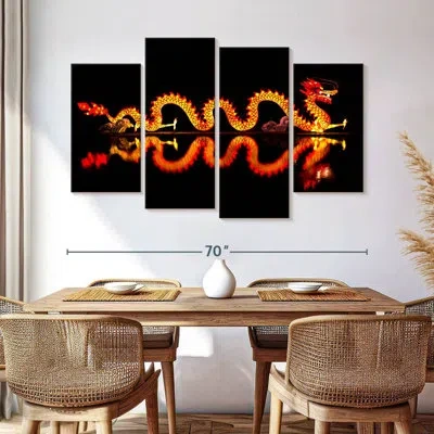 Ebern Designs Brampt Chinese Dragon Lantern
