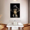 Ebern Designs Brampt Classy Elephant In Black