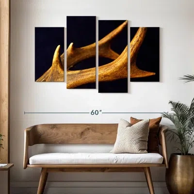 Ebern Designs Brampt Deer Antlers