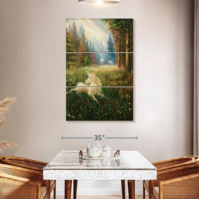 Ebern Designs Brampt Enchanted Forest In Gray